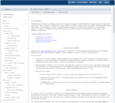 Community Center Pages